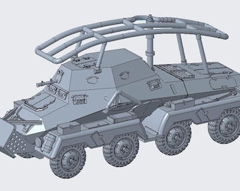 Sd.Kfz. 263 / rad  -15mm 20mm 28mm flames of war, bolt actio, wargaming IIWW, wargaming, model