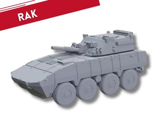 4xM120 RAK 15mm *battery 4) 1/100 scale vehicle model PolishFrontMiniature