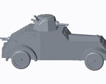 5x Wz.29 15mm or 20mm or 28mm  scale model Poland IIWW World War II