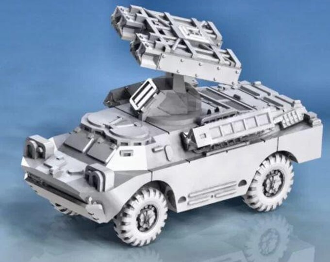 SA-9 Gaskin (BRDM-2 AA) 15mm or 20mm or 28mm  scale model