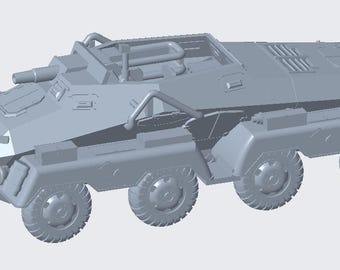 Sd.Kfz. 233 (6-rad)  -15mm 20mm 28mm flames of war, bolt actio, wargaming IIWW, wargaming, model