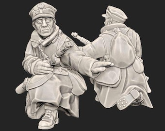 Polish NCO (1 figure)– WWII , Polish People's Army -15mm 20mm 28mm, bolt action,  flames of war, wargaming,  model, Polish Army, Poland
