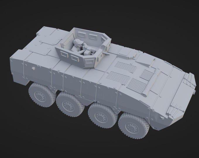 IFV (KTO) Rosomak M-3  15mm 1/100 model