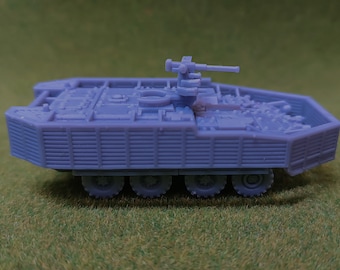M1126 Infantry Carrier Vehicle Stryker ICV+ slat armor 15mm 1/100 scale vehicle model