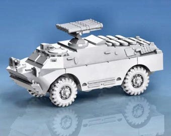 BRDM-2 9M66 AT-5 Spandrel 15mm or 20mm or 28mm  scale model