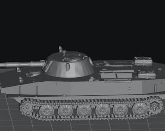 PT-76 Amphibious Tank 15mm or 20mm or 28mm  scale model