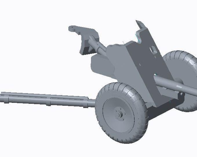 3,7 cm PaK 36  -15mm 20mm 28mm flames of war, bolt action, wargaming IIWW, wargaming, model