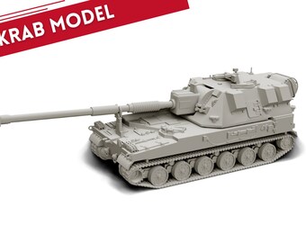 AHS KRAB battert (4) 15mm 1/100 scale model