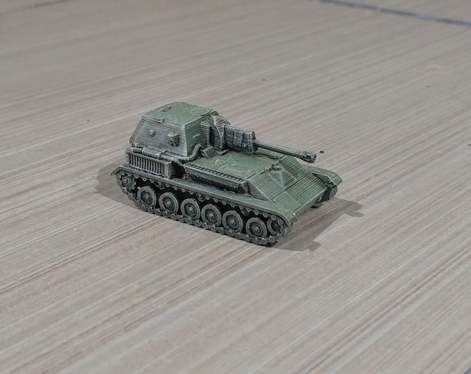 SU-76 –  [WG]  – 15mm 20mm 28mm WWII , Polish People's Army , bolt action,  flames of war, wargaming, model, Polish Army, Poland