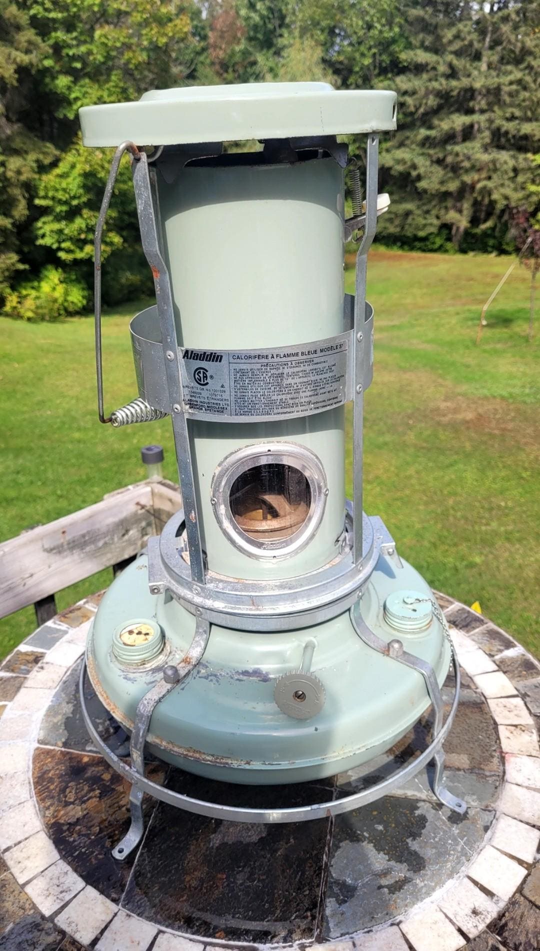 Space Heaters Aladdin Blue Flame Kerosene Heater Series 39 Aladdin