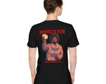 Gerechtigkeit für Zitronenkuchen weiches Baumwoll-T-Shirt