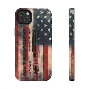 Anatomy of a pew phone case