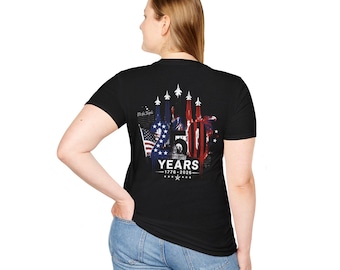 USA 250th Jubiläum T-Shirt aus weicher Baumwolle