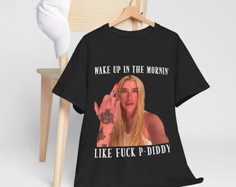 Aufwachs am Morgen Kesha Baumwoll-Shirt