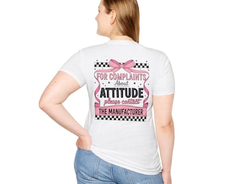 Beanstandungen über Haltung Unisex Soft Style Baumwolle T-Shirt