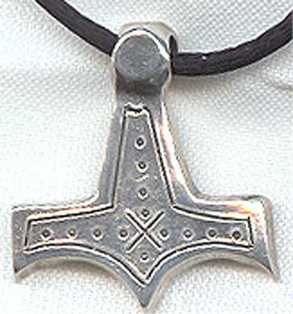Basic Thors Hammer Sterling Silver Pendant Charm - Etsy