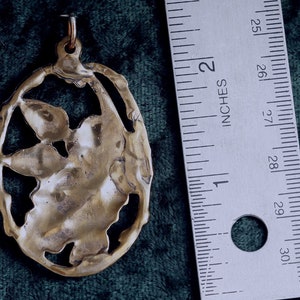 Large Acorns and Oak Leaf Bronze Pendant - Etsy