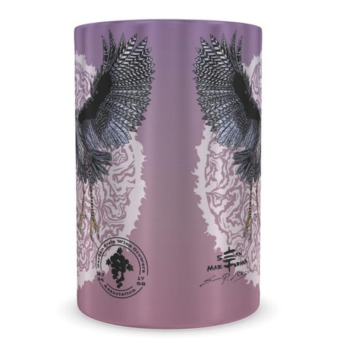 VIN - Blue Herons Silver Sun and Grape Vine - sales Wine Cooler