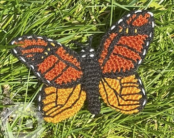 PATTERN Crochet Monarch Butterfly