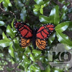 PATTERN Crochet Monarch Butterfly