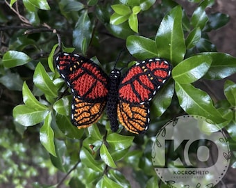 PATTERN Crochet Monarch Butterfly
