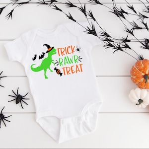 Funny Halloween Shirt | Baby Halloween Shirt|Matching Halloween Shirt|Baby Halloween Outfit|Dinosaur Halloween Outfit|Spooky Halloween