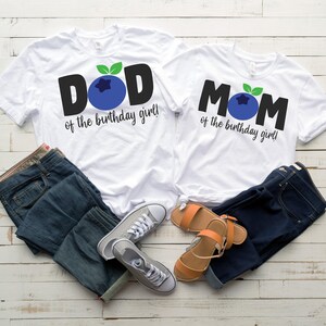 Berry First Birthday Matching Shirts|Mom of the Birthday|Dad of the Birthday|Blueberry Birthday|Berry First Birthday|Blueberry Birthday