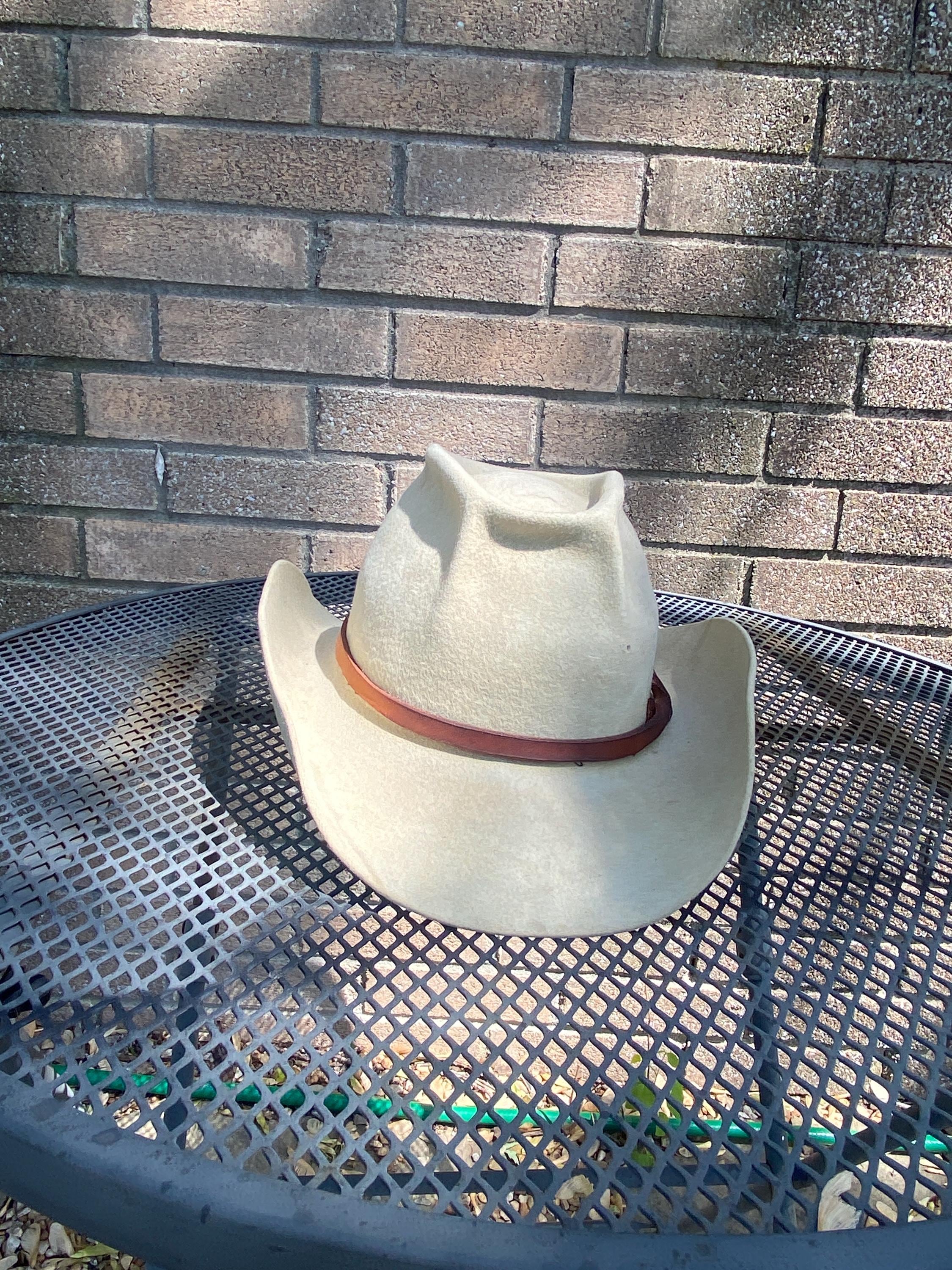 Vintage Stetson Cowboy Hat 7 - Etsy