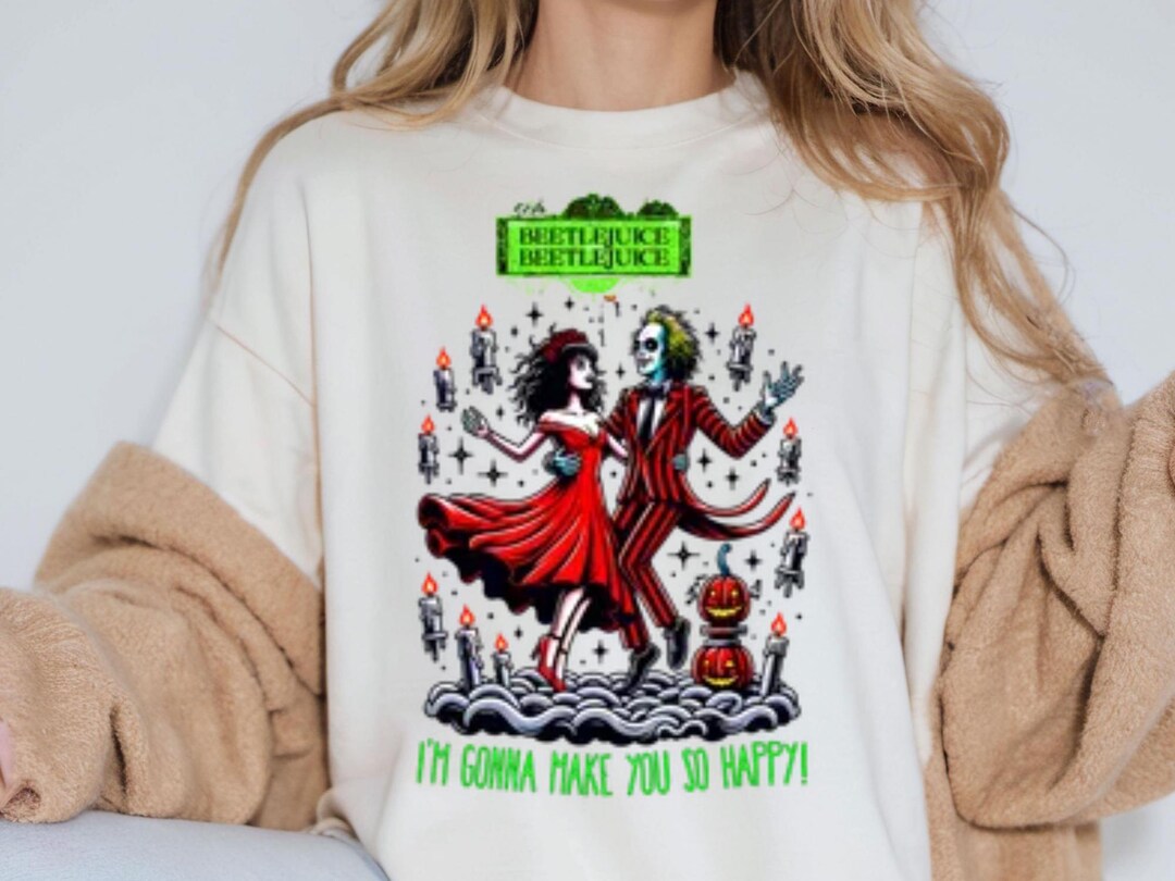 Beetlejuice Wedding Dance Shirt, Never Trust the Living Shirt, the