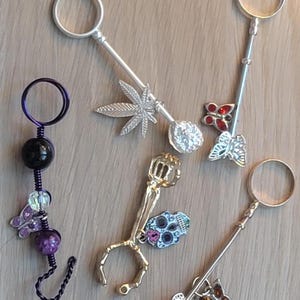 Hold My Puff | Handmade Cigarette Holder Rings with Charm & Sass