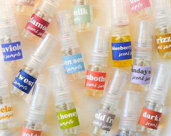 Zestaw do odkrywania zapachów – zestaw próbek sprayu 2 ml