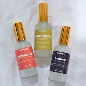 room + body spray - plant based home fragrance mist - skin safe linen spray