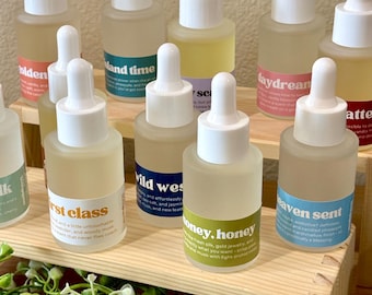 scented aroma oil blend - wool dryer ball scent - electric diffusers - multi-use home fragrance