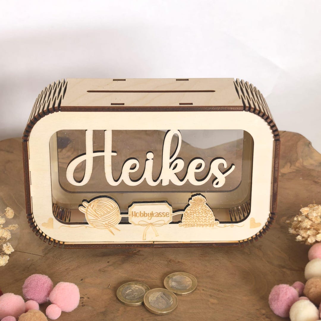 Personalized Money Box With Name, Money Gift, Piggy Bank, Birthday — free download
