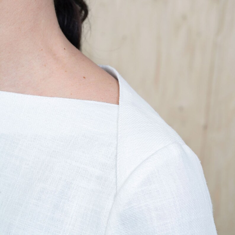 Blouse Sewing Pattern Puff Shirt Sewing Pattern by The Assembly Line
