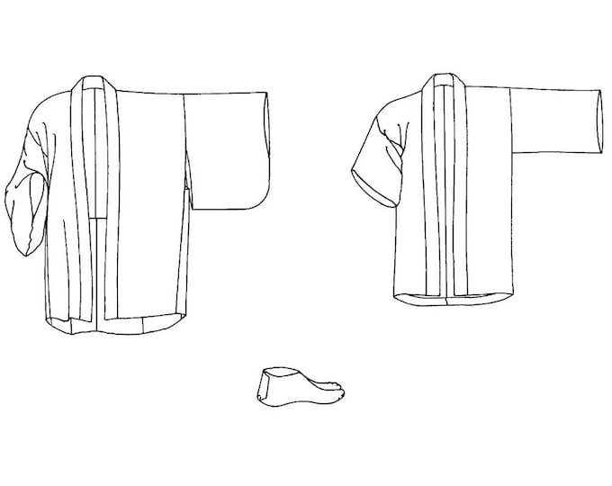 Pin on Sewing - Clothing Kimono sewing pattern, Kimono pattern, Kimono