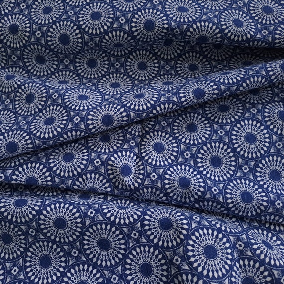 Blue shweshwe fabric discount