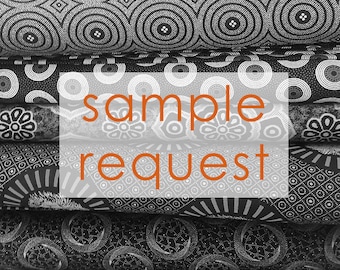 Shweshwe Fabric Sample Request