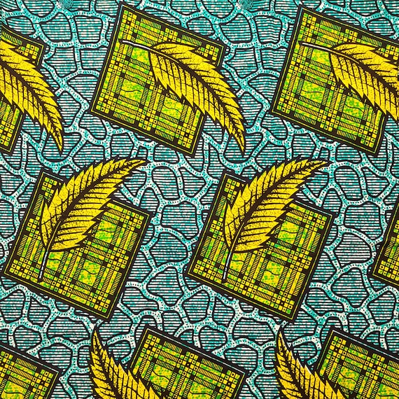 Exclusive African Wax Print Fabric Ankara 5.5yards