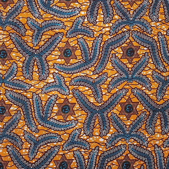 Authentic African Batik Fabric - Urbanstax