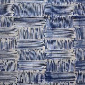 Light Blue Adire Fabric, Blue and White Fabric, Blue and White Batik, Nigerian Adire, 2.4 Yards, 2.2 metres, African Fabric