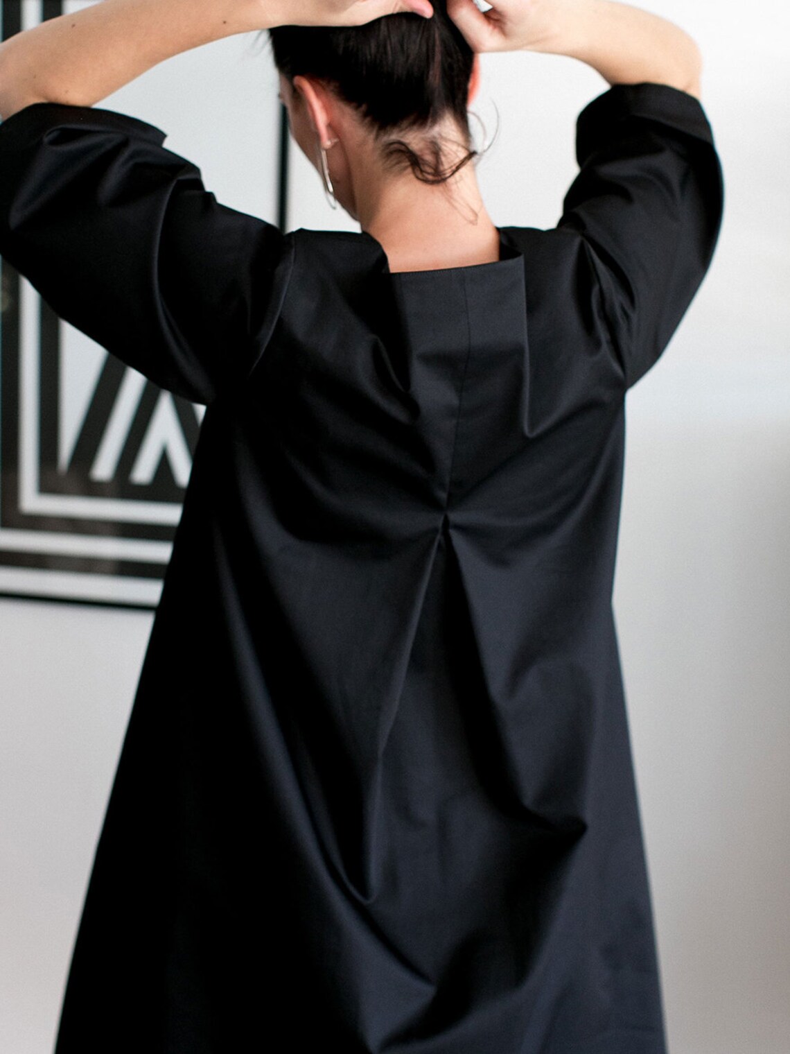 Box Pleat Dress Sewing Pattern by the Assembly Line Aline Etsy UK