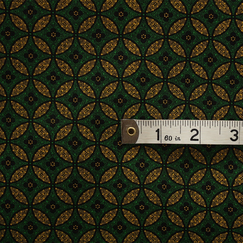 Green Shweshwe Fabric Green Quilting Fabric South African Etsy UK