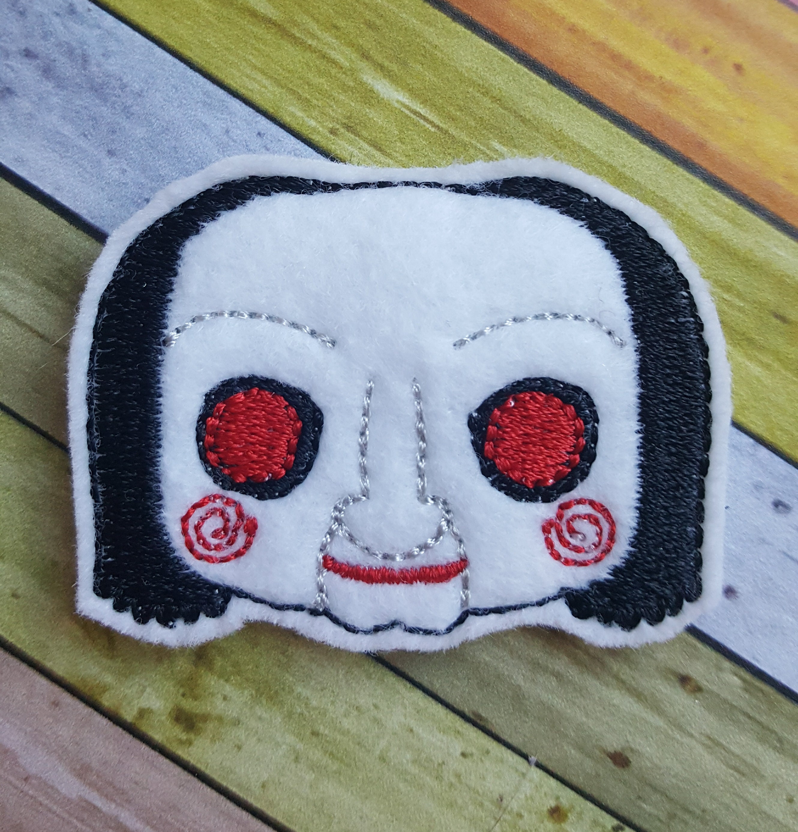 Saw Feltie, Halloween Feltie, Felt Embellishments, Felt Applique, Hair Bow Supplies