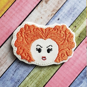 Halloween Witch Felties (UNCUT FELTIE) Witch Sister Felties, Felt Embellishments, Felt Applique, Hair Bow Supplies