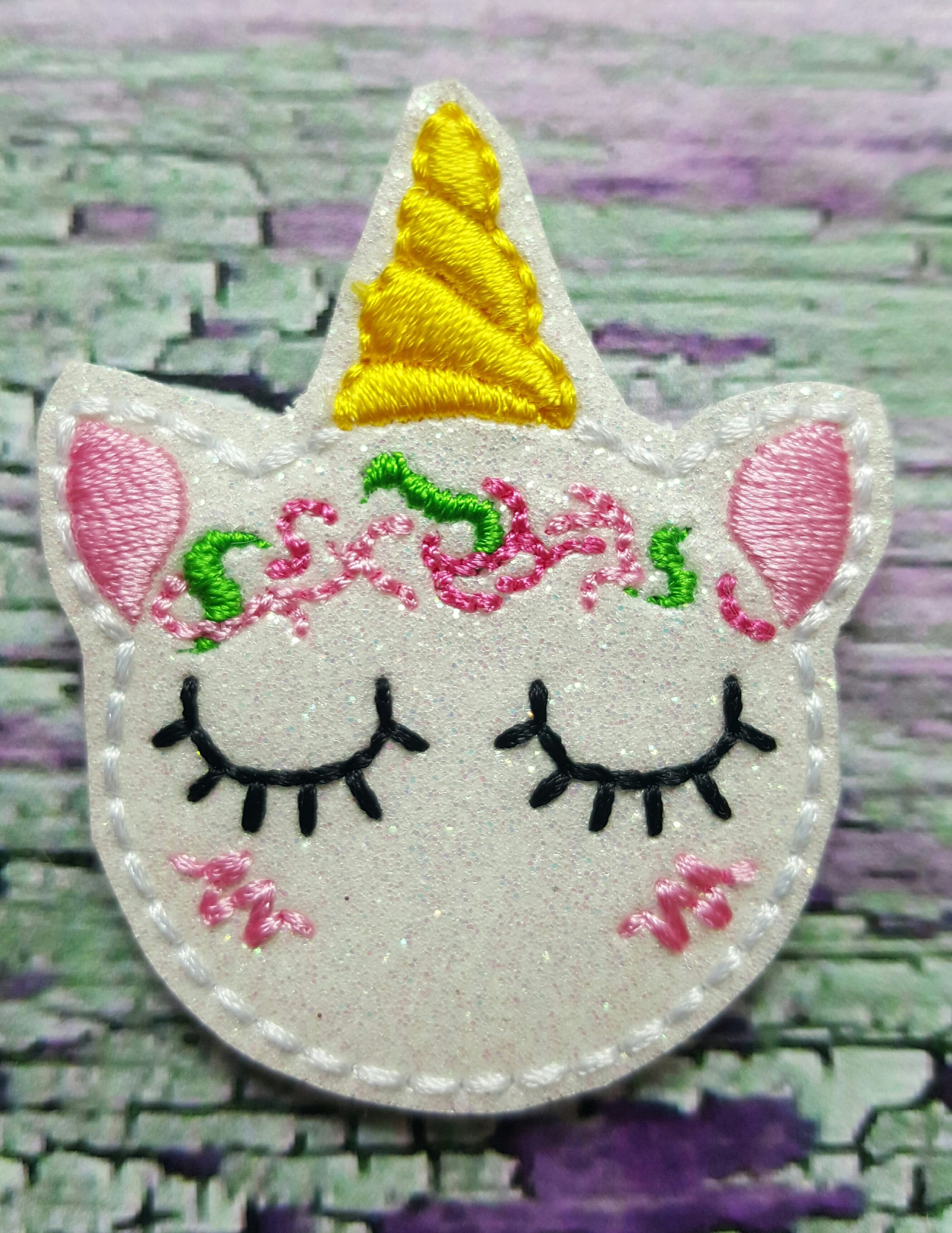 Unicorn Felties  (UNCUT FELTIE) Felt Embellishments, Felt Applique, H…
