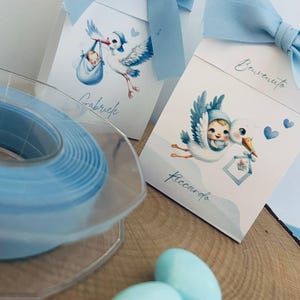 Birth confetti holder, baptism Personalized birth favor, baby shower