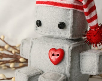 Itty Bitty Christmas Robot