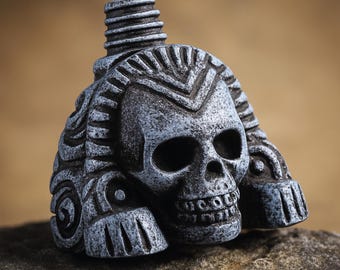 Ancient Aztec Death Whistle Screaming Scary Loud Halloween Skull