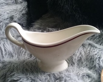 Vintage Sterling China Restaurant Ware Gravy Boat